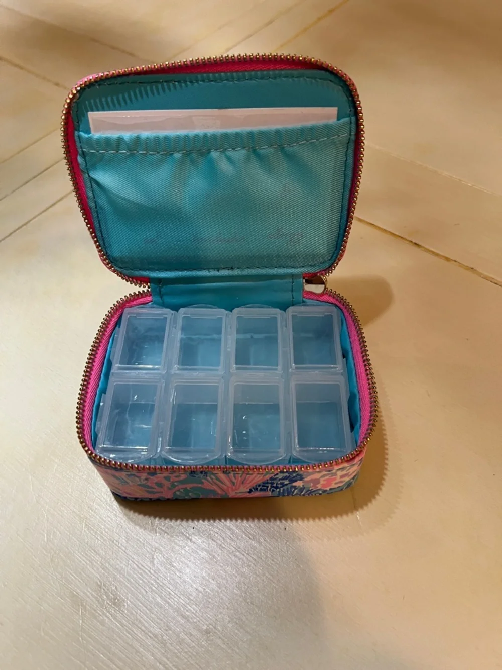 Lilly Pulitzer Travel Pill case - Picture 2 of 2